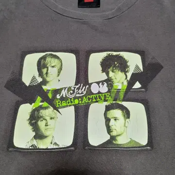 MCFLY 맥플라이 2008 투어 T 밴딩 T 밴드 양면 SHOOT