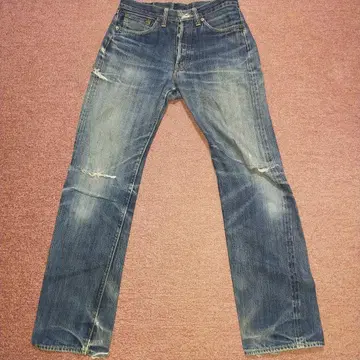 JOE McCOY 906 데미지 데님 W28 L36