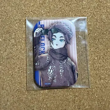 블루 록 이토시 사에 사복 스퀘어 캔뱃지