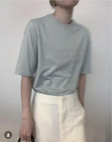 digne T-shirt half sleeve T 민트