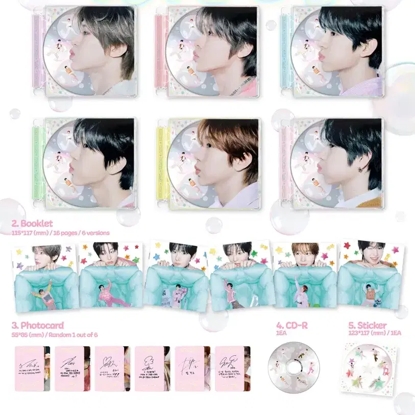 NCT | 엔시티 Wish Pop Pop Jewel sealed 7 types + 6