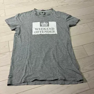 WEEKEND OFFENDER 그레이 티셔츠 M