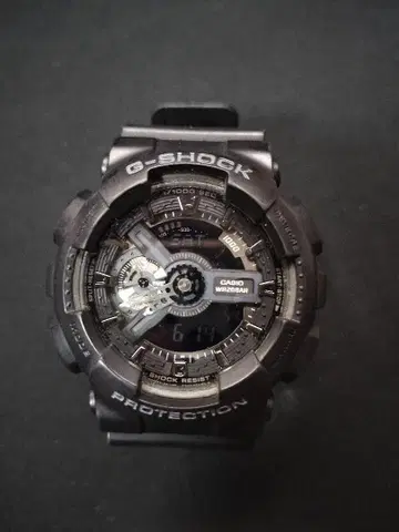 G-SHOCK GA-110 블랙 손목시계 CASIO