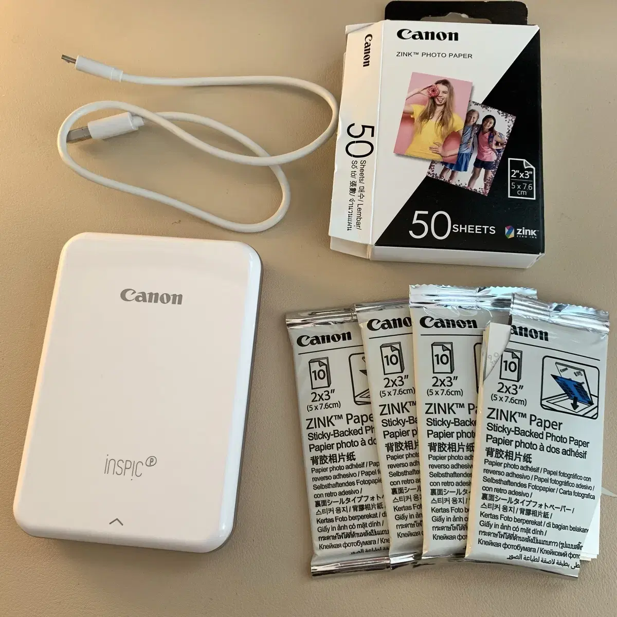 (Free Shipping) Canon Instapic Mini Photo Printer - Rose Gold