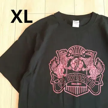 FC 류큐 티셔츠 오노 신지 XL 블랙 큰 사이즈 유니폼