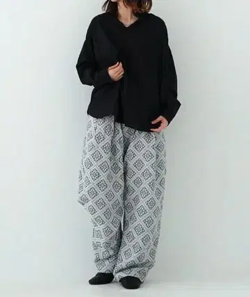 OUTIL 우티 PANTALON CUERS 비대칭 팬츠 0