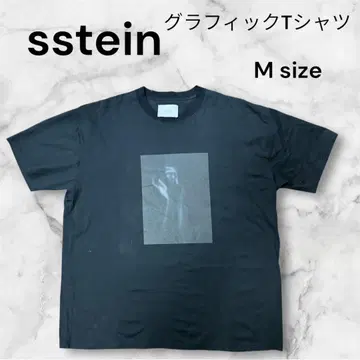 [컨디션 최상] sstein 슈타인의 그래픽 티셔츠 블랙 M 사이즈