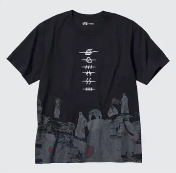 레어 NARUTO 나루토 아카츠키 티셔츠 유니클로 콜라보