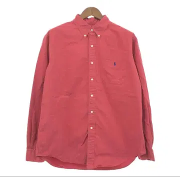 RALPH LAUREN 빨간색 긴팔 셔츠 XL