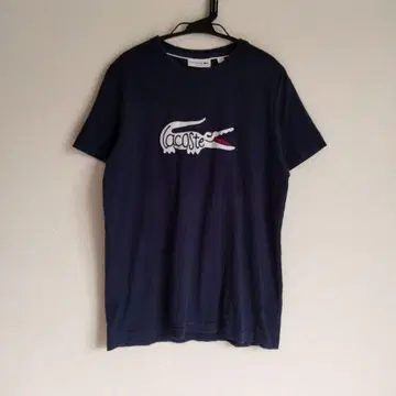 LACOSTE 라코스테 네이비 티셔츠 빅 로고 악어