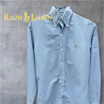 Ralph Lauren 라이트 블루 버튼 다운 셔츠