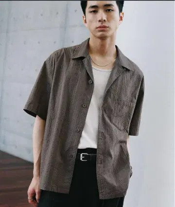 EMBROIDERY SHEER WASHER SHIRT