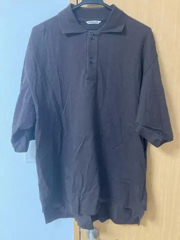 오라리 SUPER HIGH GAUGE COTTON KNIT POLO 4
