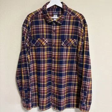Patagonia FA14 체크 셔츠 플란넬 셔츠