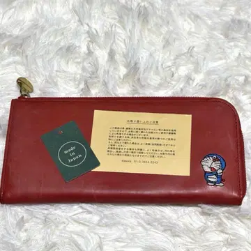 도라에몽 장지갑 kissora LONG WALLET 빨간색