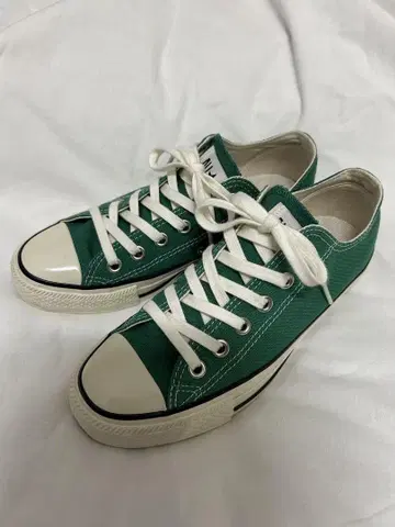 CONVERSE 23.5cm 컨버스 그린 로우 컷