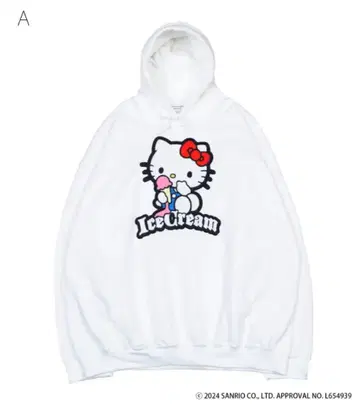 MILK HELLO KITTY ICECREAM HOODIE 키티