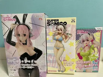 슈파소니코 피규어 3종