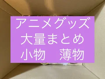 애니메이션 굿즈 비장르 잡화 대량 묶음 판매 소품 얇은 물건 세트