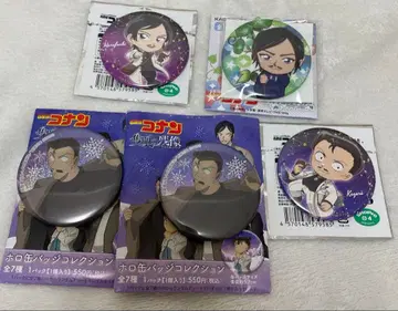 코난 모로후쿠 타카아키 유명한(모리 코고로) 굿즈 세트