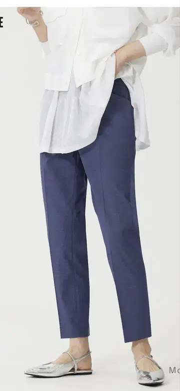 스틱 팬츠 (린넨 블렌드) 68 BLUE M