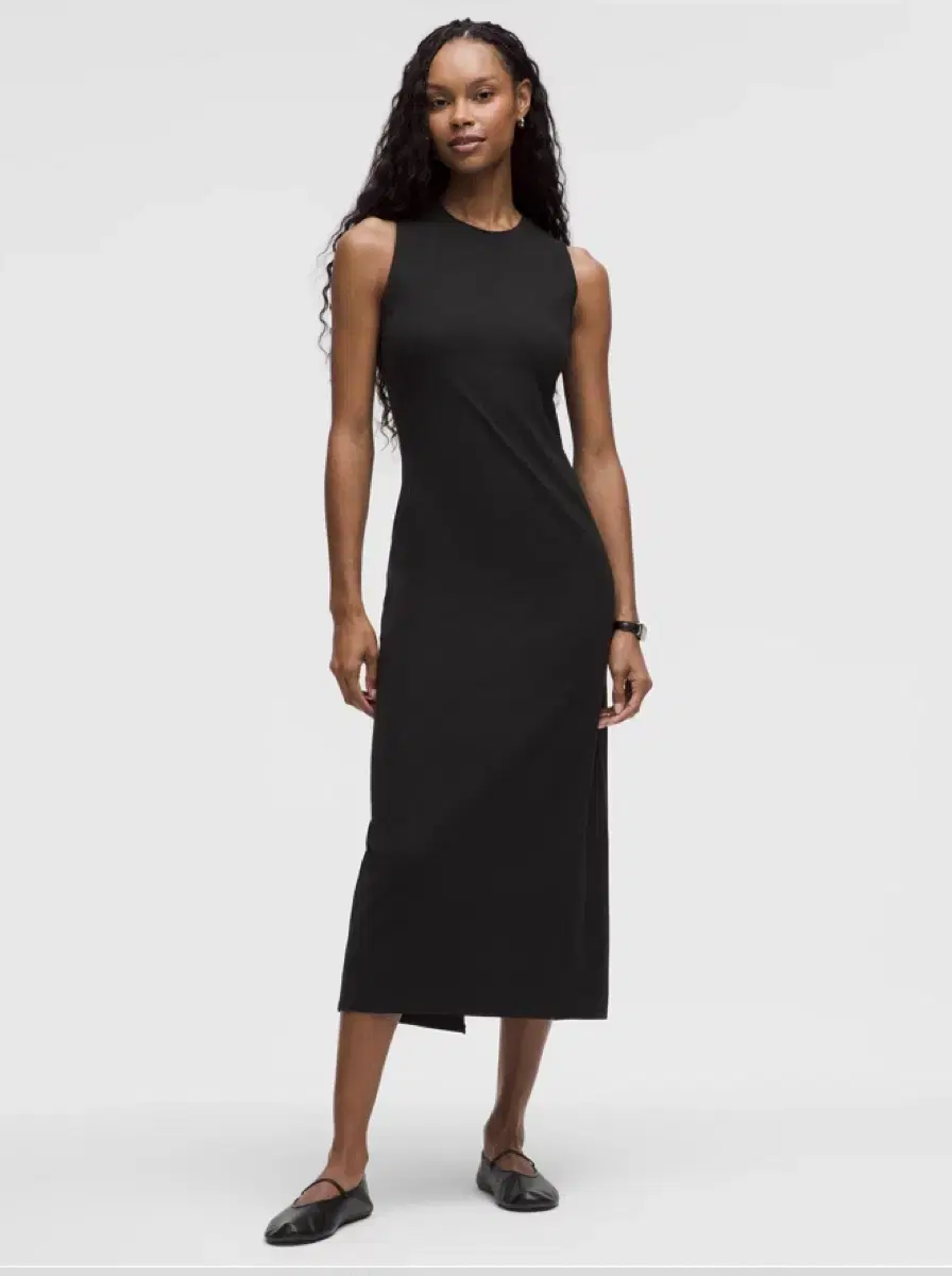 Lululemon All Aligned Ribbed Midi Dress