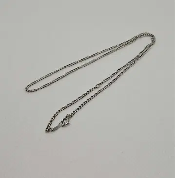 실버 925 체인 목걸이 약 50cm