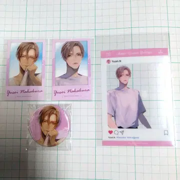 성인의 여름방학 나카쿠라 유우 굿즈 세트
