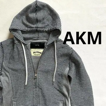 AKM WORLD WORKERS 더블 지퍼 후드티