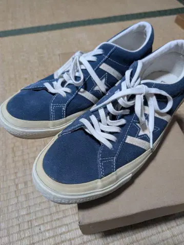 CONVERSE 잭 스타 27 스웨이드 US8.5 스타 앤 바즈