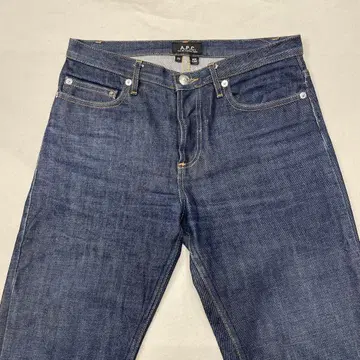 다크 네이비 아페쎄 데님 w26 허니컴