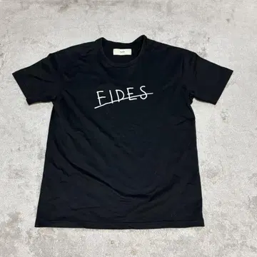FIDES 피데스 반팔 티셔츠 블랙 M 사이즈