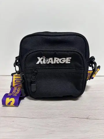 XLARGE FR2 콜라보 숄더백 나일론 블랙