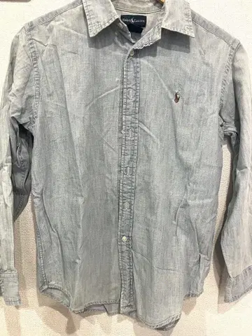 Ralph Lauren 데님 긴팔 셔츠 M 사이즈