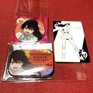 BLEACH 850 WORLD 밤비에타 캔뱃지 스퀘어 캔뱃지