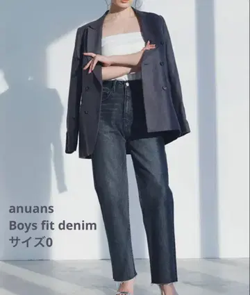 anuans Boys fit denim GREY 사이즈 0