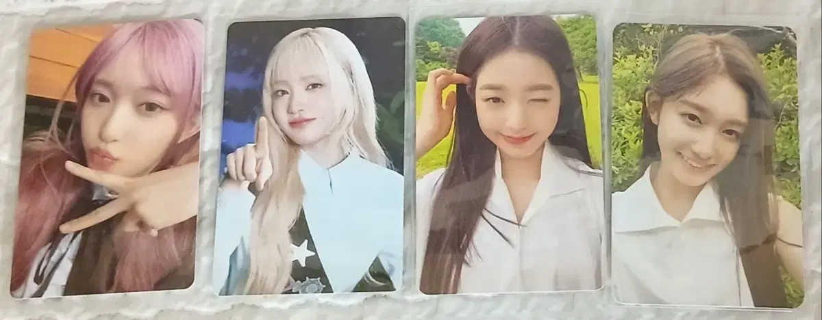 아이브 포카 4종 세트=이서/리즈/원영 8,000원