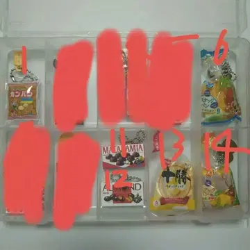 미니어처 참 meiji 모리나가 pasco 후지야 빵 가챠가챠