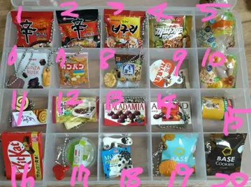 미니어처 참 meiji 모리나가 pasco 후지야 빵 가챠가챠