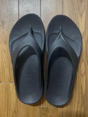 OOFOS Ooriginal 리커버리 샌들 26cm 블랙