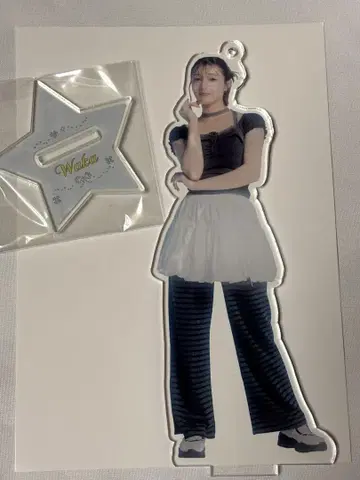 안도 깃털 아크릴 스탠드