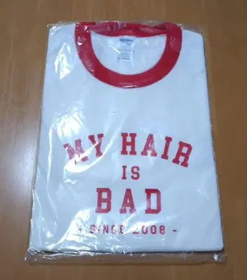 MY HAIR IS BAD 링거 티셔츠 미사용 새상품
