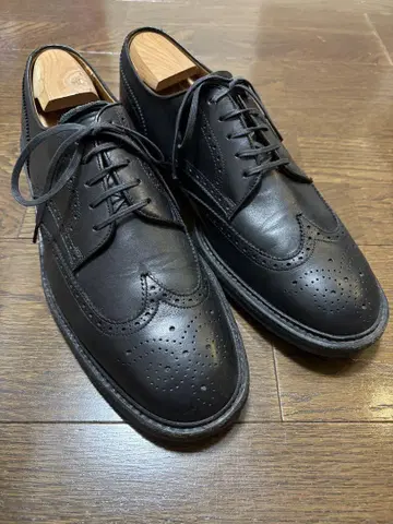 리걸 윙팁 신발 블랙 26.5cm
