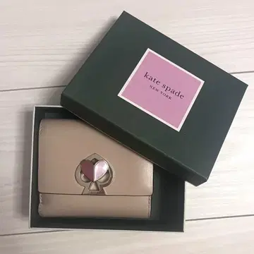 kate spade 니콜라 트위스트 락 바이폴드 플랩 지갑