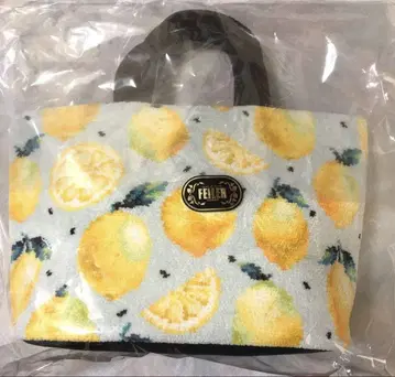 레몬 도트 복조리 백 페일 블루