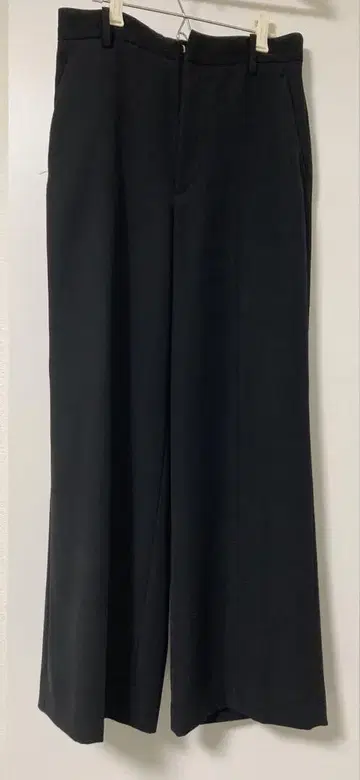 Plage Washable 스트레이트 팬츠 38 블랙