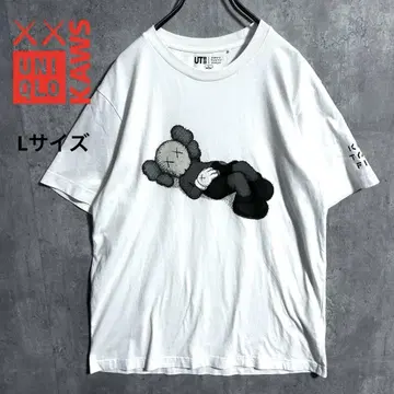 KAWS TOKYO FIRST 유니클로 UT 콜라보 한정판 티셔츠 L