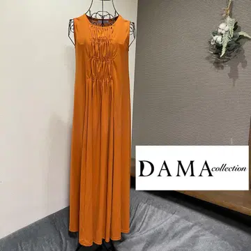 DAMA collection 다마 컬렉션 슬리브리스 롱 원피스
