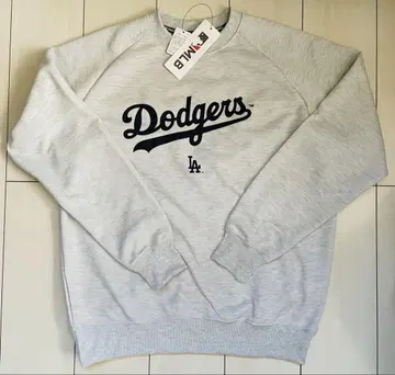 새상품 L 사이즈 MLB 다저스 트레이닝복 오트밀