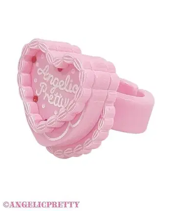 Angelic Pretty Happy Cakes 반지 핑크